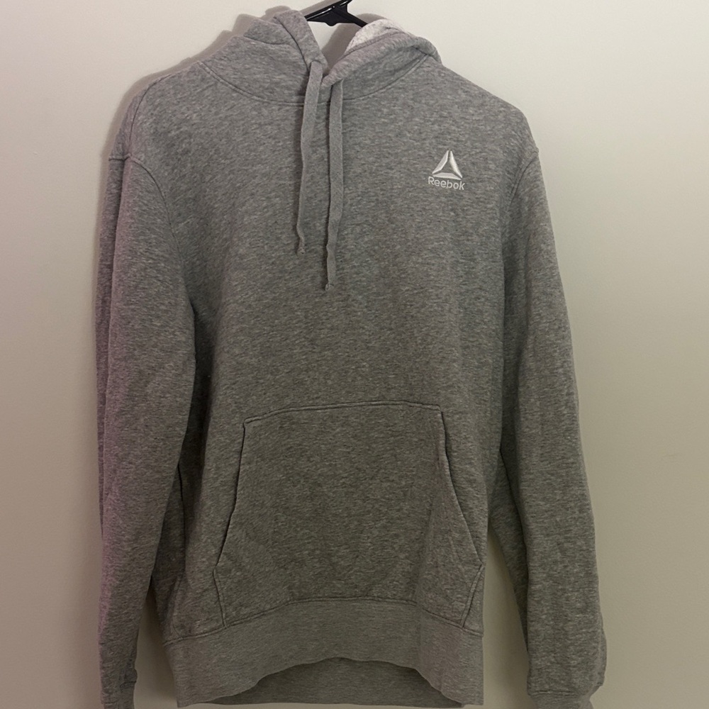 Reebok Heather Gray Men's Hoodie